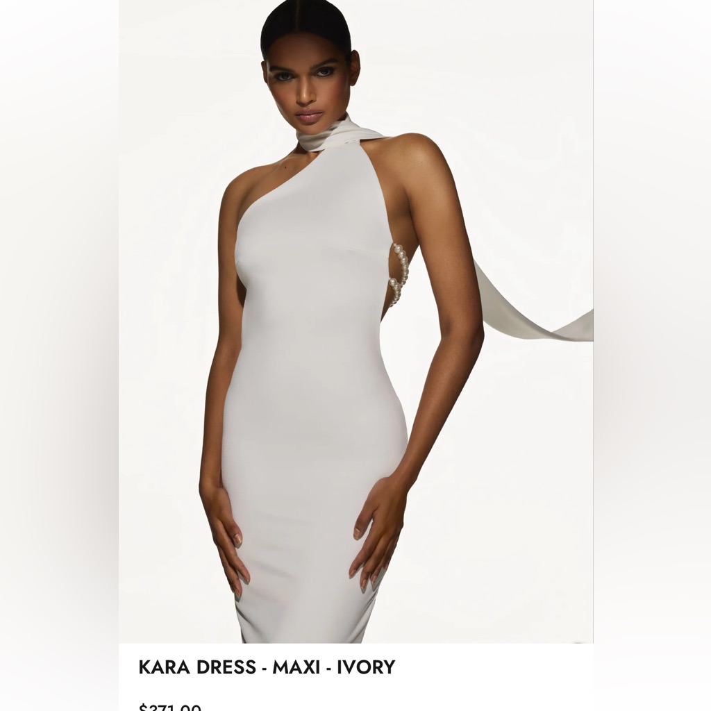 Khanums - Kara Dress - Maxi - Ivory